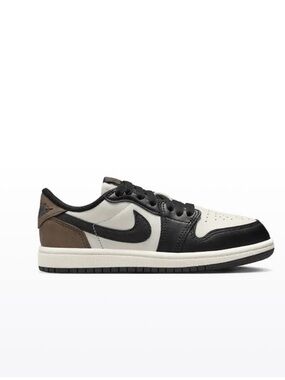 Size 3Y- Nike Air Jordan 1 Retro Low OG Dark Mocha White Black